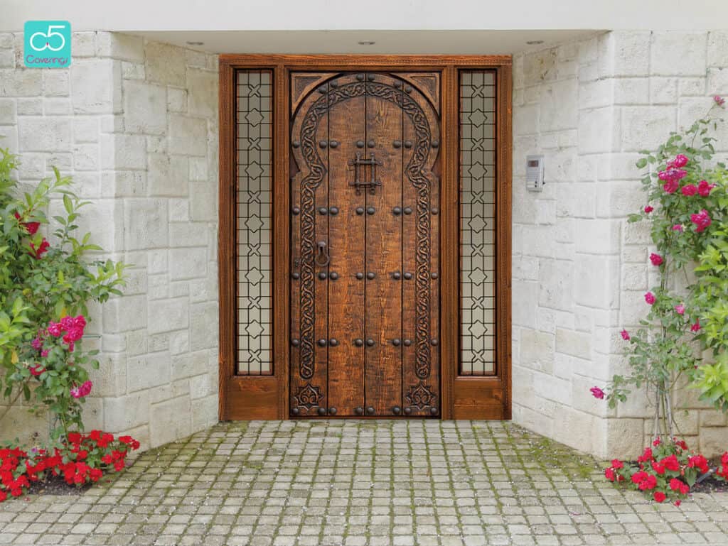 puerta de exterior