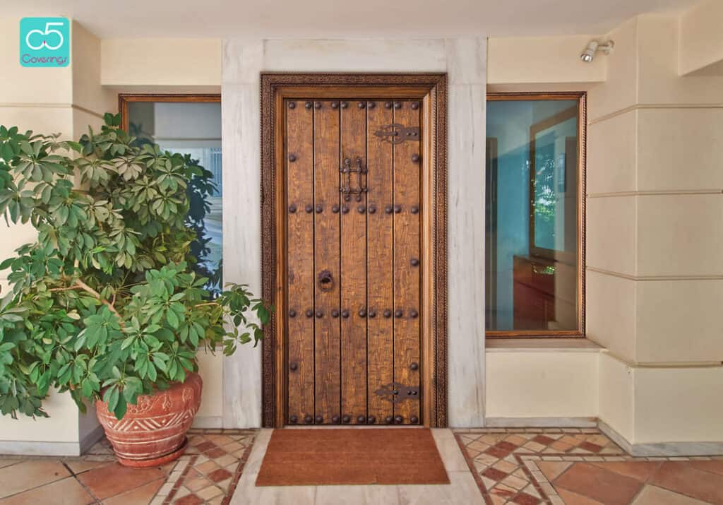 puerta de exterior