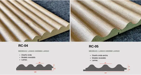 diseños paneles RC