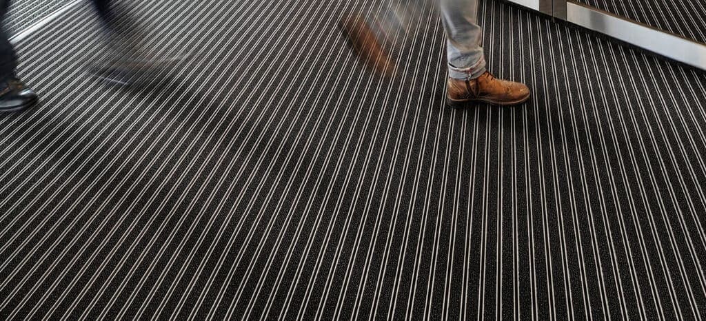 Felpudos de aluminio para alto tránsito alfombras y vinilos