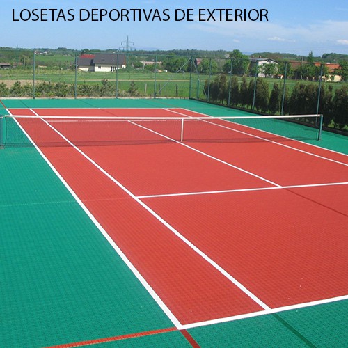 Losetas deportivas de exterior