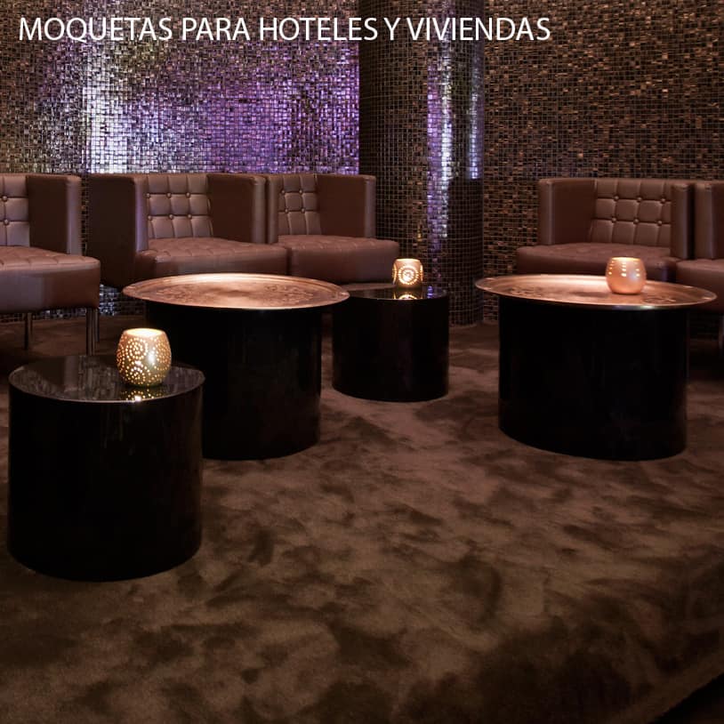 Moquetas para hoteles y viviendas