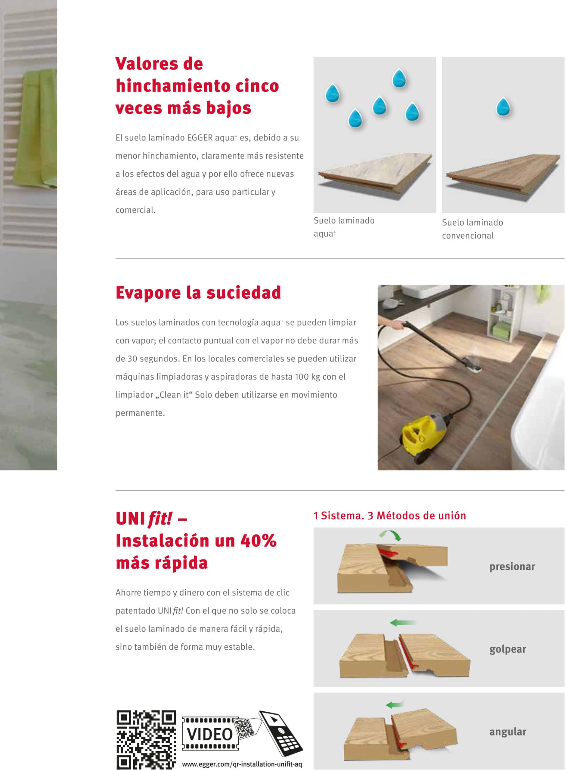 Tarimas laminadas Tarimas hasta 5 veces más resistentes a la humedad que otras tarimas convencionales. Tarimas laminadas para todo tipo de suelos.