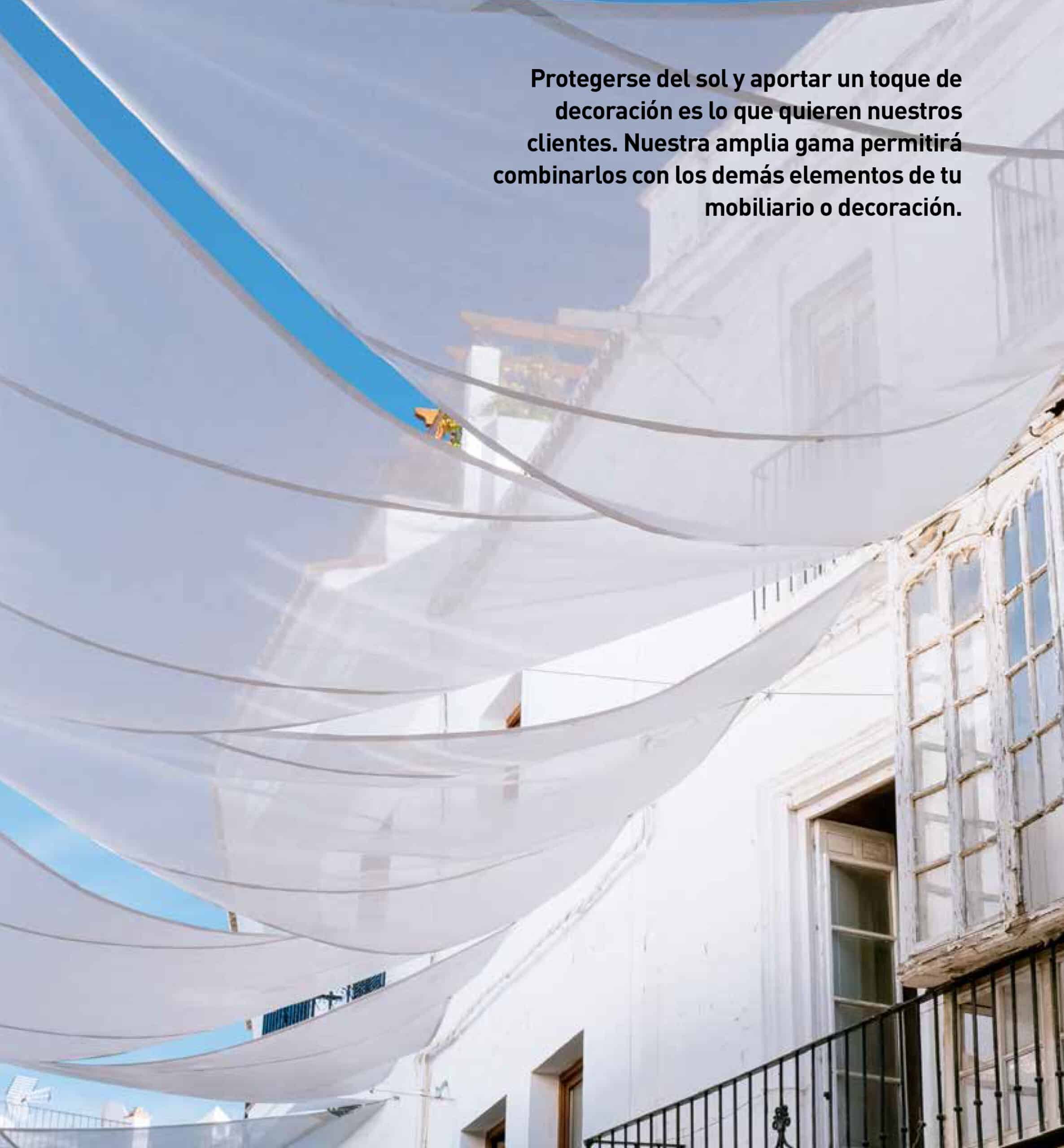 Toldo Vela económico exterior