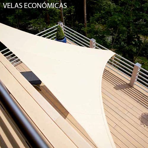 Toldo Vela económico exterior impermeable