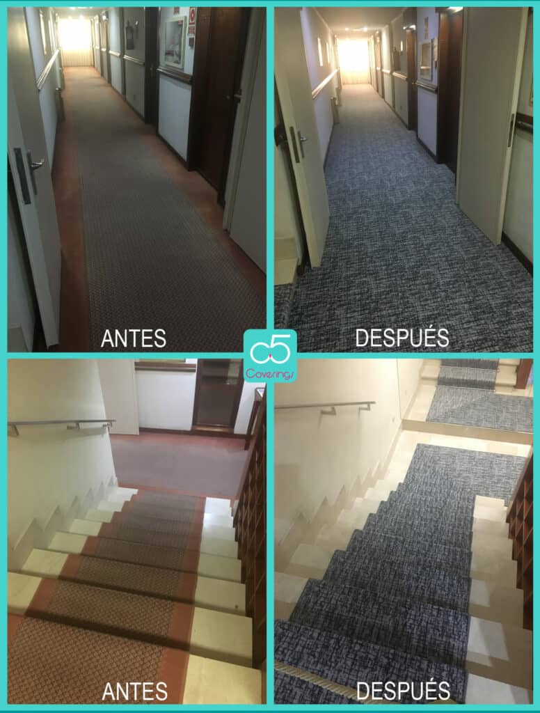 Moquetas para hoteles y viviendas