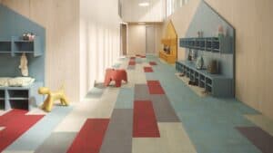 Suelos infantiles de corcho en diferentes colores, una alternativa moderna y ecologica para cubrir los pisos